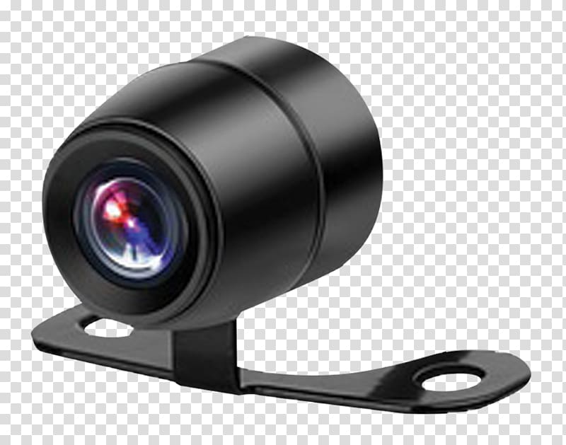 Fisheye lens Car Backup camera Rear-view mirror, car transparent background PNG clipart