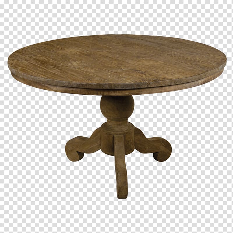 Round table Eettafel Kayu Jati Furniture, table transparent background PNG clipart