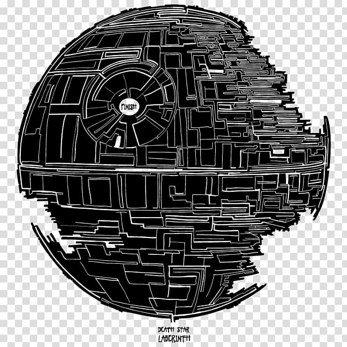 Star Wars Death Star , Death Star Anakin Skywalker Star Wars Drawing , death star transparent background PNG clipart