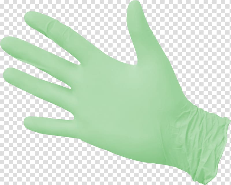 Medical glove Latex Nitrile Clothing sizes, SF transparent background PNG clipart