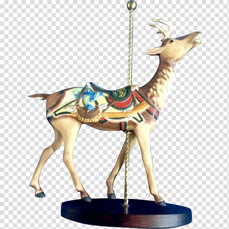 Horse Deer Pony My Friend Flicka Figurine, Carousel transparent background PNG clipart