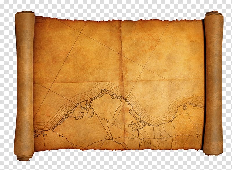 brown map, Paper Scroll , scroll transparent background PNG clipart