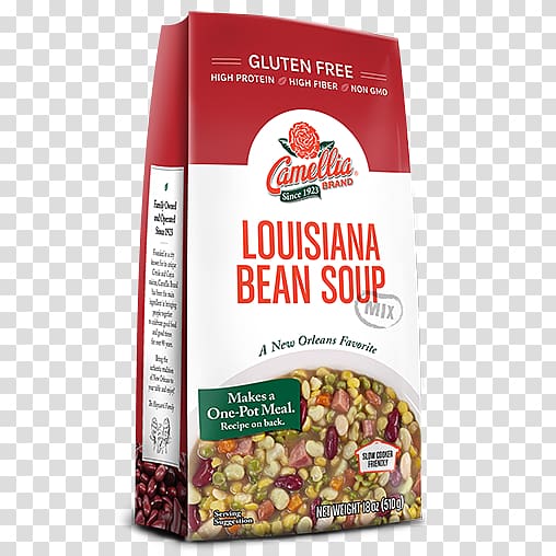 Muesli Louisiana Creole cuisine Red beans and rice Dirty rice Cajun cuisine, red bean soup transparent background PNG clipart