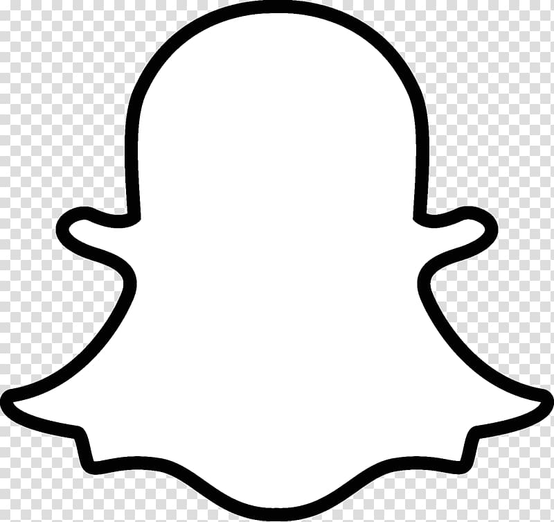 Snapchat transparent background PNG clipart