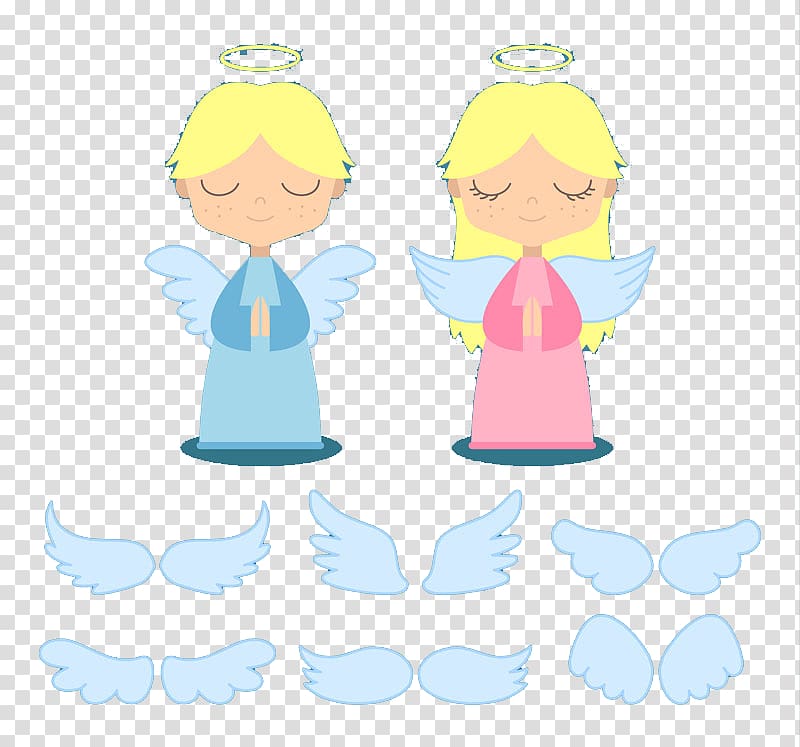 Cartoon , Lovely Angel transparent background PNG clipart