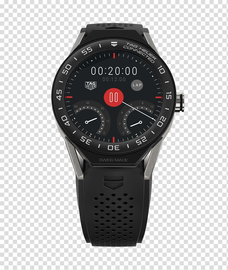 TAG Heuer Connected Modular Smartwatch, swiss transparent background PNG clipart