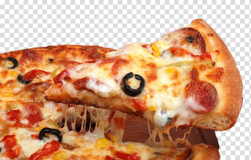 Sicilian pizza Borelluccio Pizzeria California-style pizza Food, Pizza take away transparent background PNG clipart