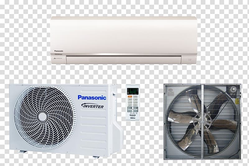 Air conditioning Building Ventilation Heat pump Fan, building transparent background PNG clipart