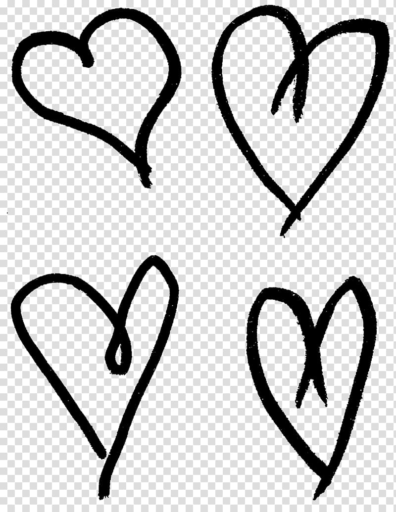 Heart Drawing , hand drawn love transparent background PNG clipart
