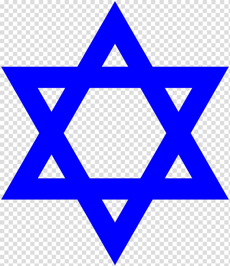 The Star of David Judaism Jewish people Hexagram, Judaism transparent background PNG clipart