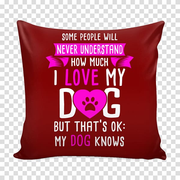 Throw Pillows Cushion Interior Design Services Pit bull, love pillow transparent background PNG clipart