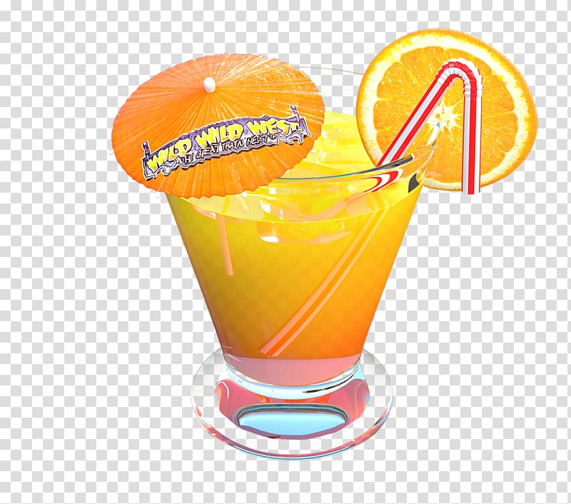 Orange drink Orange juice Harvey Wallbanger Cocktail garnish, cocktail transparent background PNG clipart