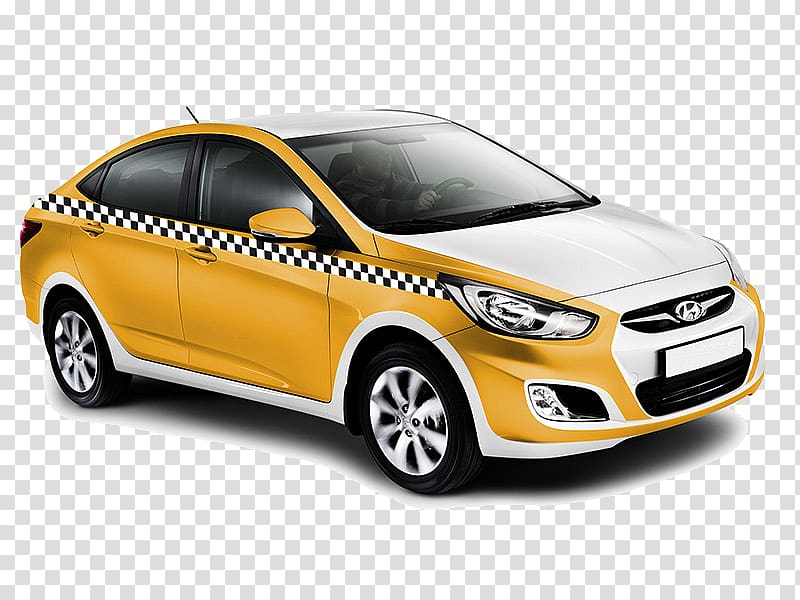 Taxi transparent background PNG clipart