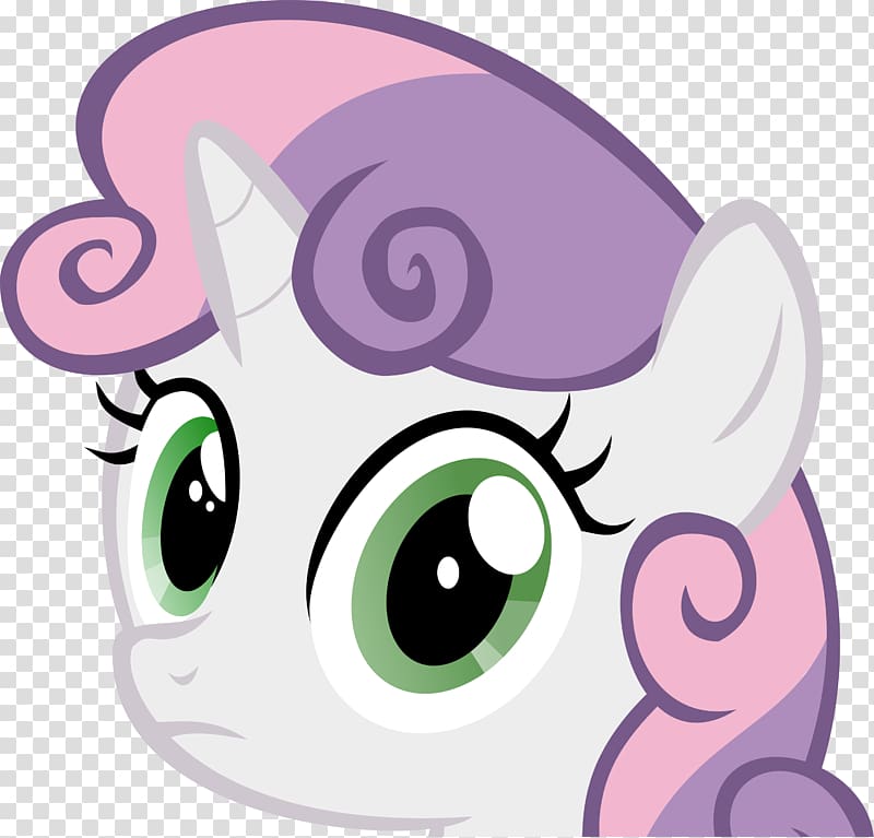 Sweetie Belle Rarity Pinkie Pie Apple Bloom, obscured child transparent background PNG clipart