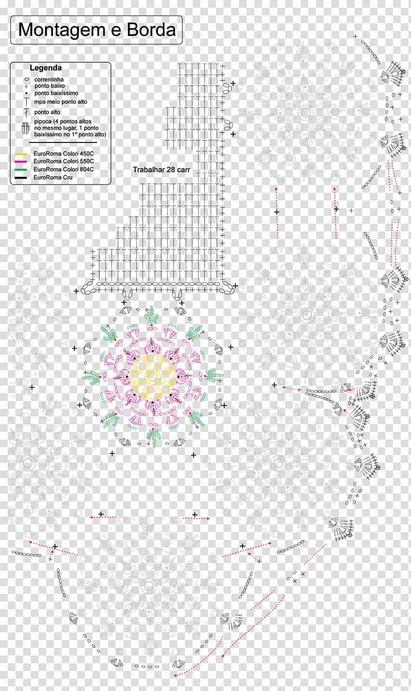 Crochet Table Doily Cloth Napkins Pattern, table transparent background PNG clipart