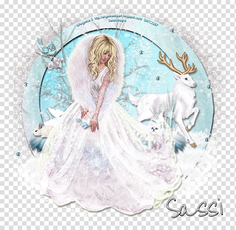 Fairy Costume design Lilac, snowflake creative transparent background PNG clipart