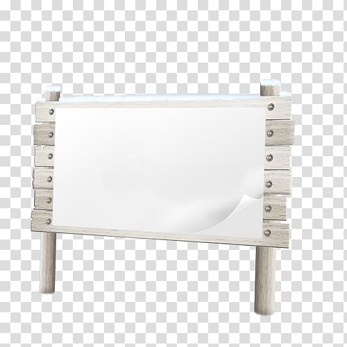 White , billboard transparent background PNG clipart