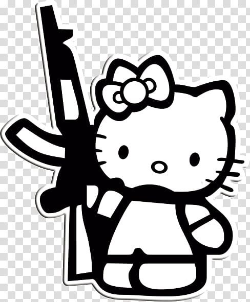 Hello Kitty Coloring book Colouring Pages Cat , Cat transparent background PNG clipart