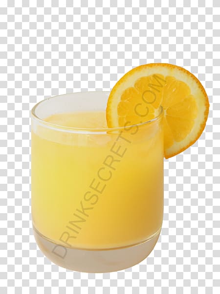 Orange juice Orange drink Fuzzy navel Cocktail Harvey Wallbanger, cocktail transparent background PNG clipart