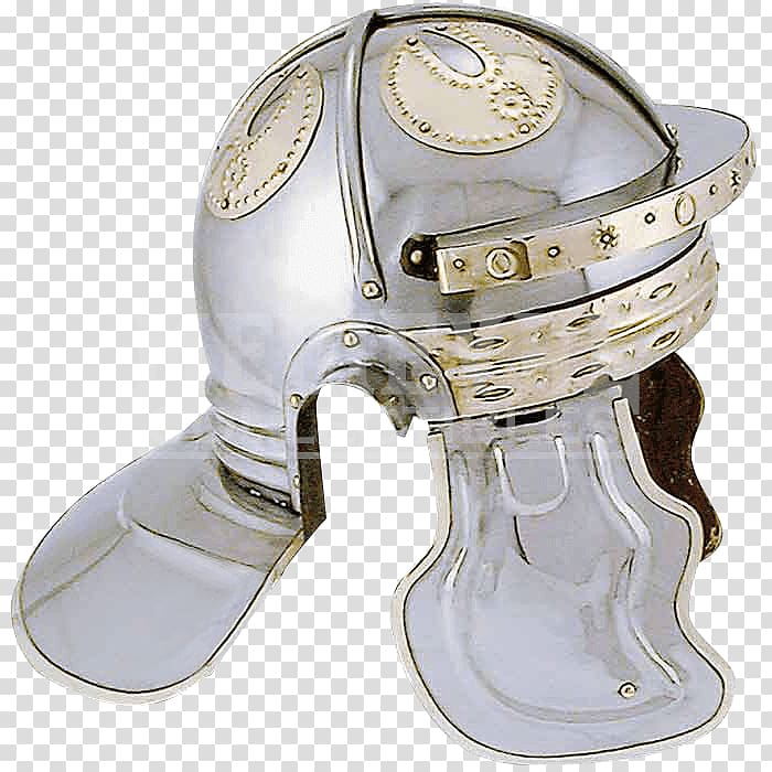 Galea Imperial helmet Gauls Gladiator, Helmet transparent background PNG clipart