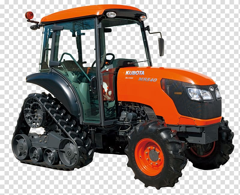 Kubota Corporation Tractor Agriculture Sales Agricultural machinery, tractor transparent background PNG clipart