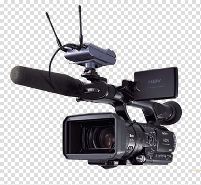 Digital video Sony Video camera HDV, digital camera transparent background PNG clipart