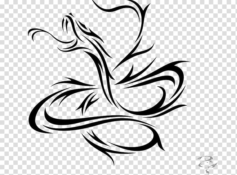 Premium Vector | Snake tattoo design illustration