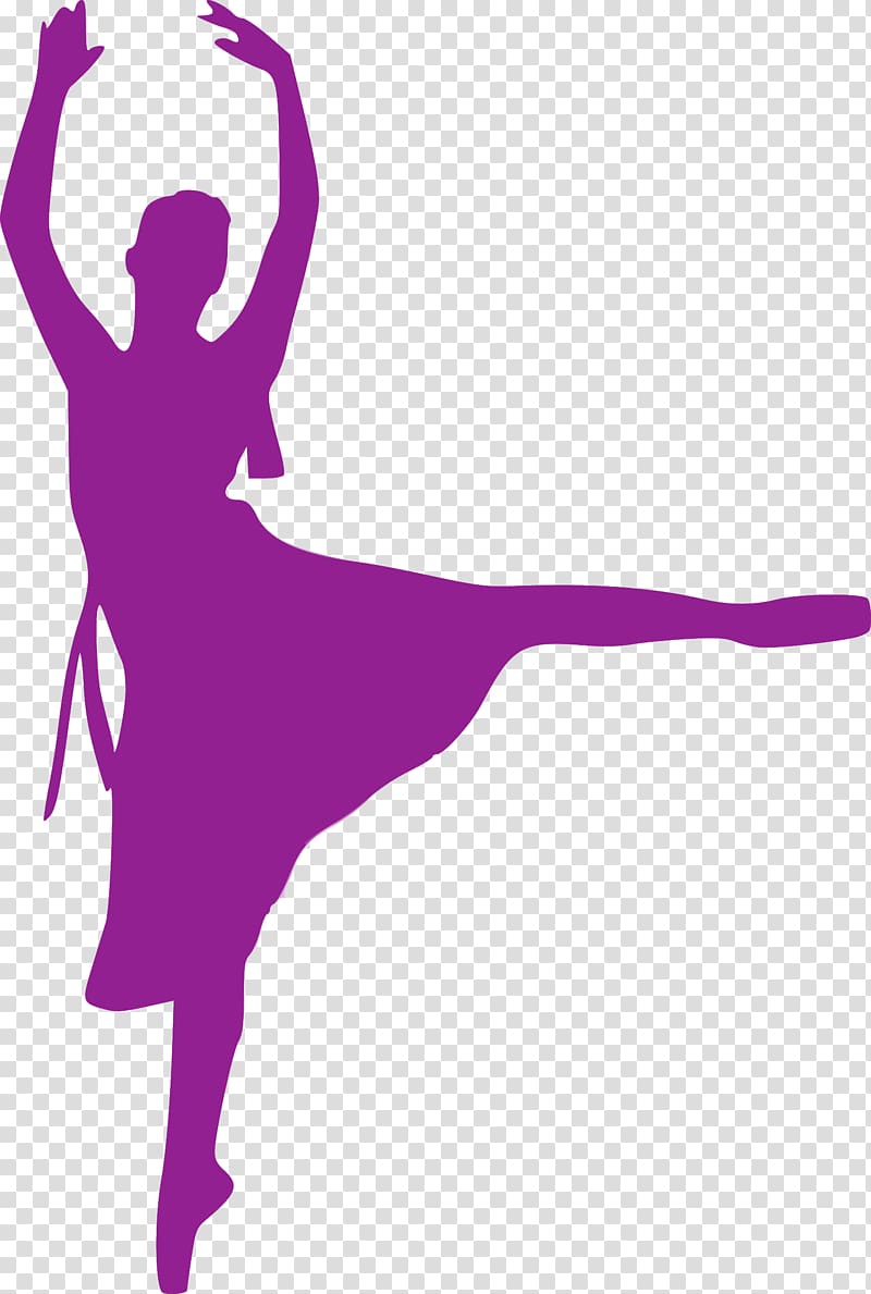 Performing arts Purple Silhouette , square dance silhouette transparent background PNG clipart