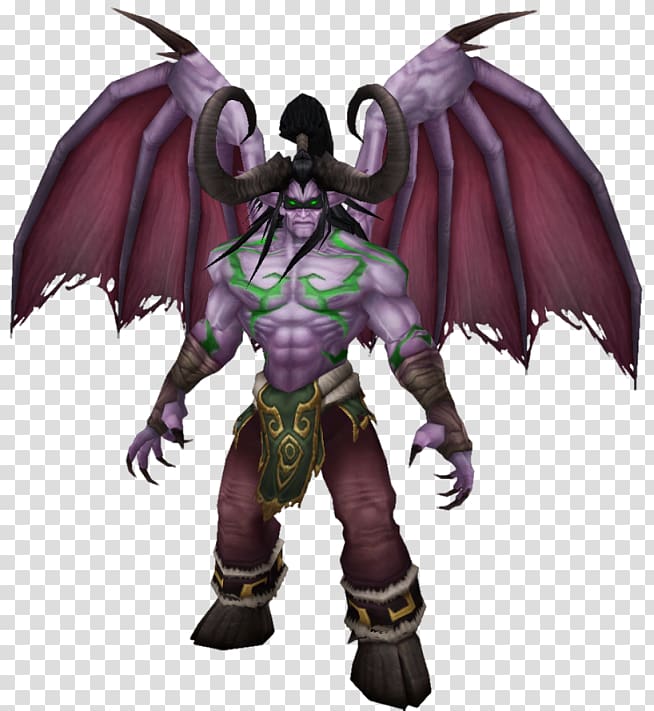 Illidan: World of Warcraft Illidan Stormrage Warcraft III: Reign of Chaos Video game, world of warcraft transparent background PNG clipart
