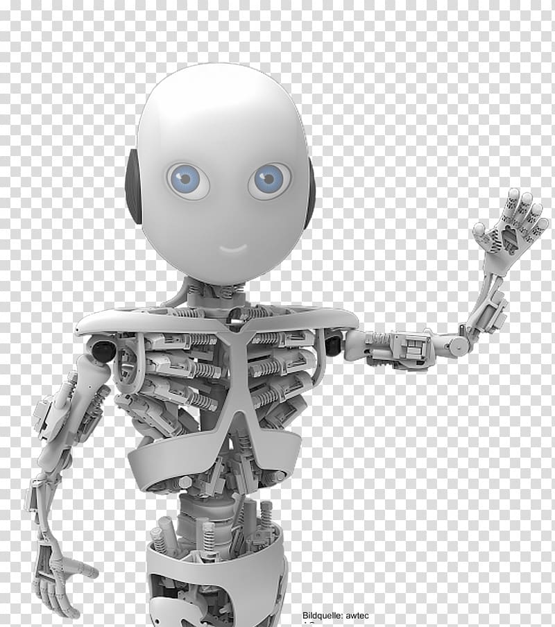 Humanoid robot Roboy Torso, Robotics transparent background PNG clipart