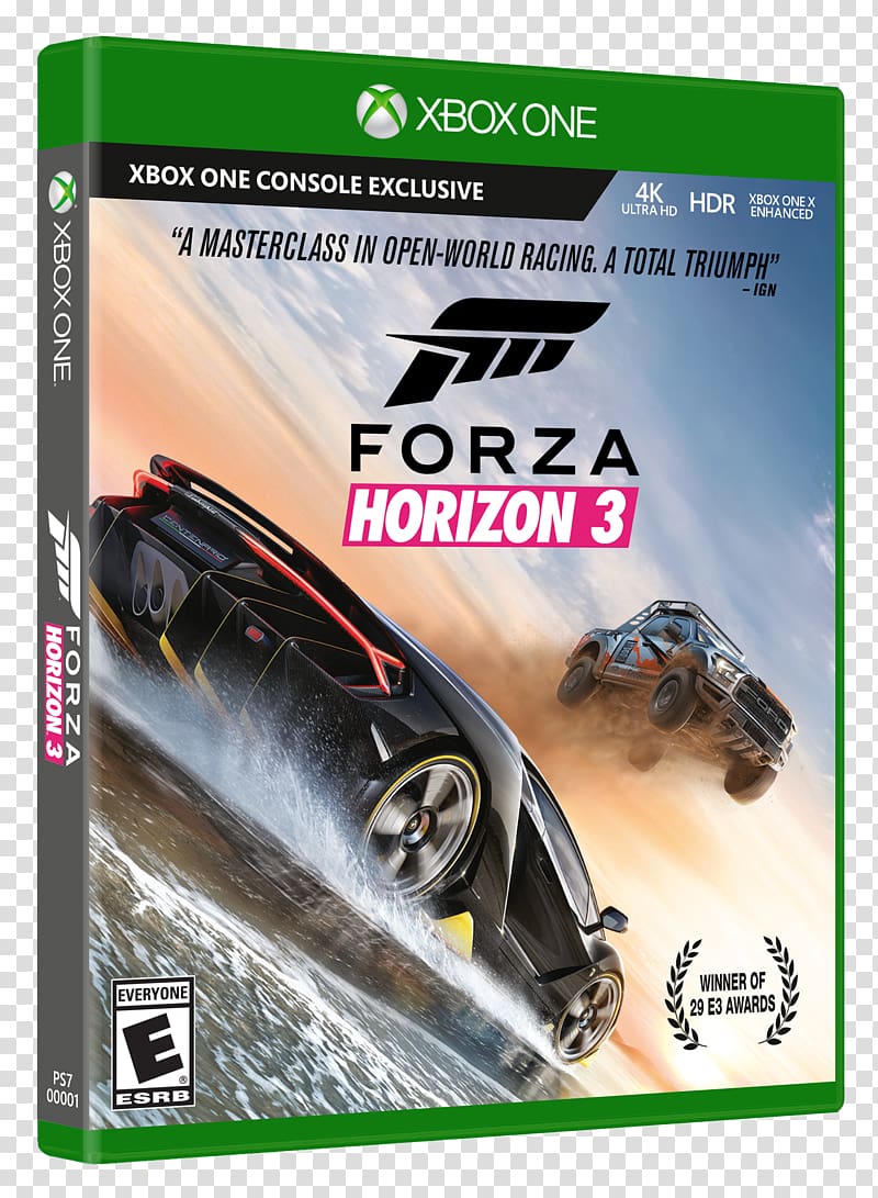 Forza Horizon 3 Forza Motorsport 6 Xbox One, xbox transparent background PNG clipart