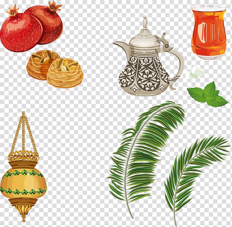 Beer Pomegranate Lantern Auglis, Hand-painted lanterns pomegranate beer transparent background PNG clipart