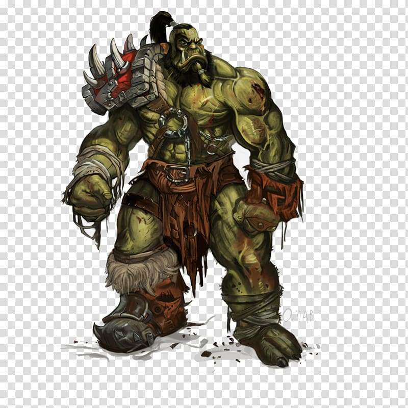 Half-orc Dungeons & Dragons Goblin The Lord of the Rings, half orc paladin transparent background PNG clipart