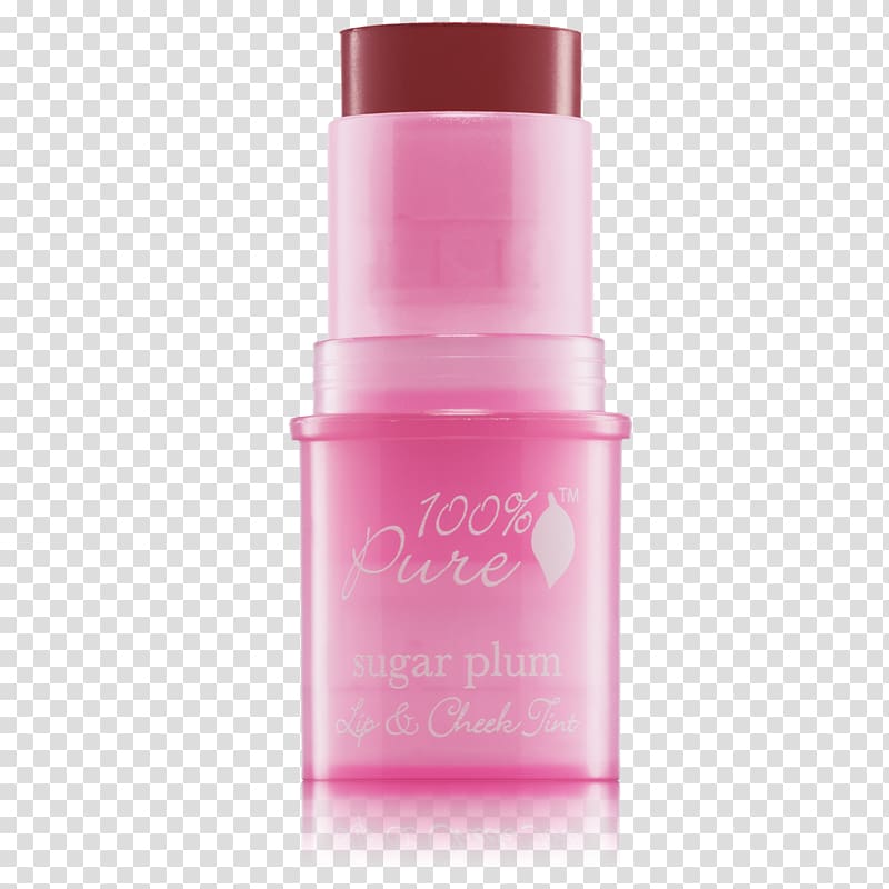 100% Pure Lip & Cheek Tint Cosmetics Lip balm, sugar transparent background PNG clipart