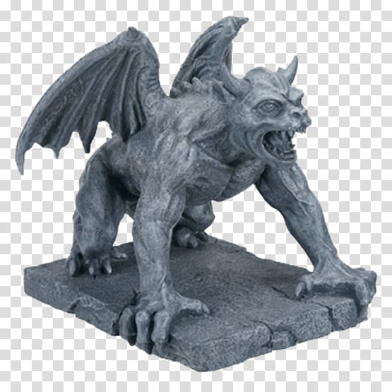 Gargoyle Statue Figurine Sculpture Gothic art, others transparent background PNG clipart