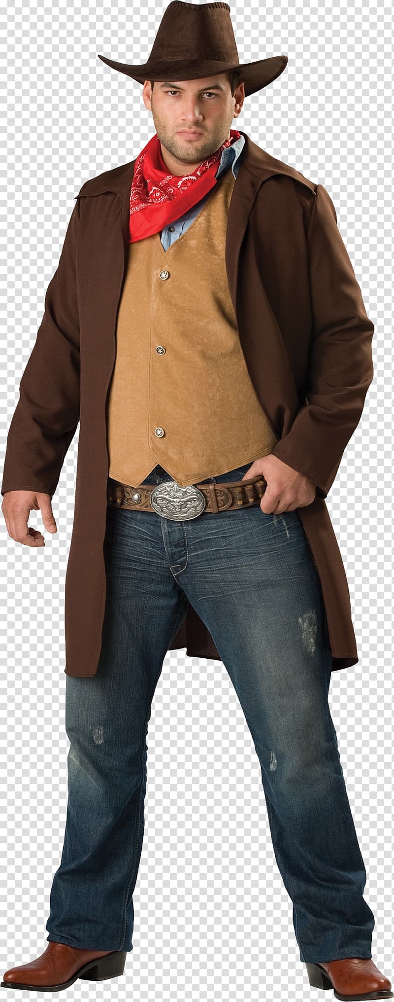 American frontier Cowboy Halloween costume Western, Halloween transparent background PNG clipart