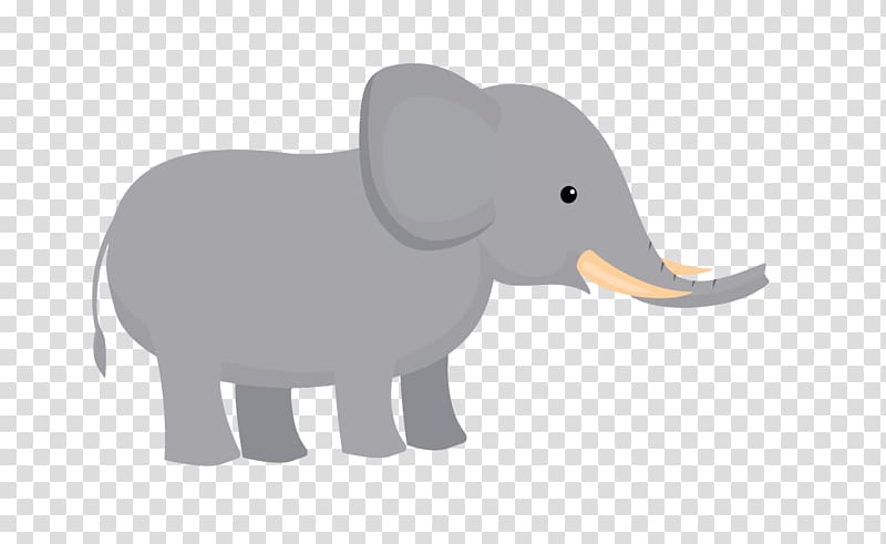 African elephant Indian elephant, Elephant transparent background PNG clipart