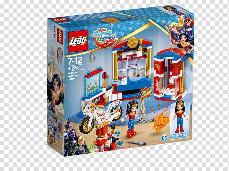 LEGO 41235 DC Super Hero Girls Wonder Woman Dorm Lego Batman 2: DC Super Heroes Toy block Lego Super Heroes, Wonder Woman transparent background PNG clipart