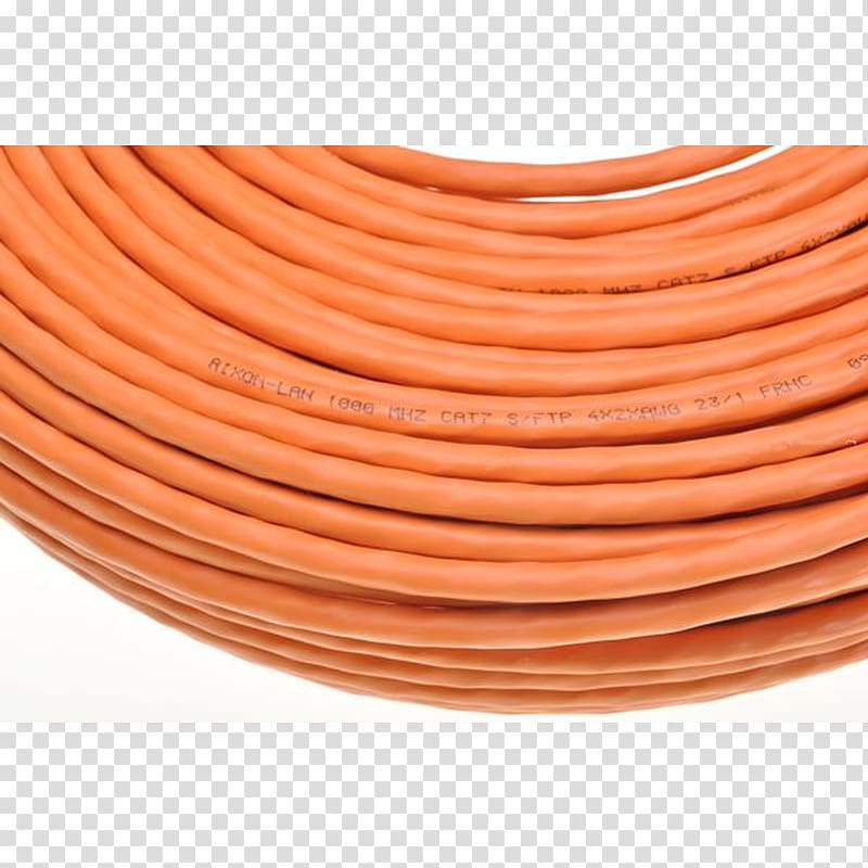 Class F cable Electrical cable ISO/IEC 11801 Data cable Câble catégorie 6a, others transparent background PNG clipart