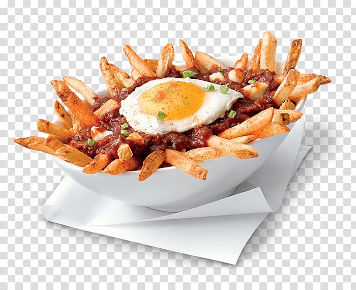 French fries Open sandwich Ham Full breakfast Poutine, bbq beef transparent background PNG clipart