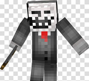 Herobrine Terminator Minecraft Skin