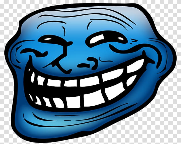 Kuso Miso Technique Trollface Internet meme , chad face meme transparent  background PNG clipart