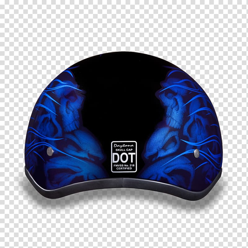 Motorcycle Helmets Bicycle Helmets Cap Daytona Helmets, BLUE FLAME transparent background PNG clipart