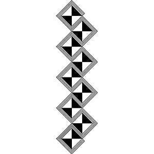 Japanese Border Designs , geometric border transparent background PNG clipart