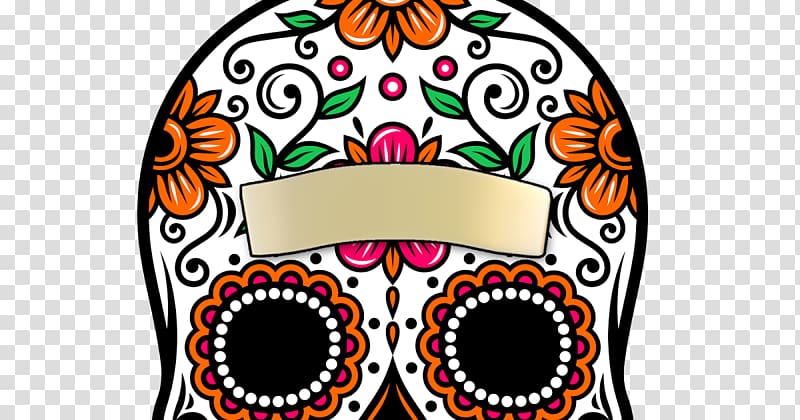 La Calavera Catrina Day of the Dead Mexico Literary Calaverita, skull transparent background PNG clipart