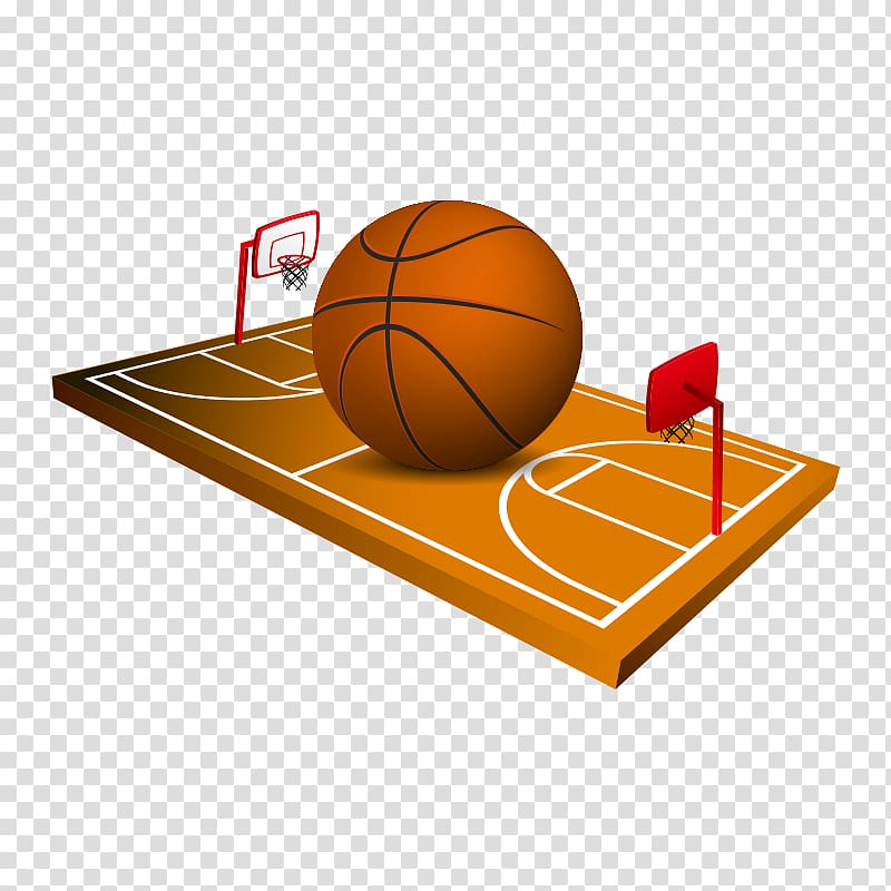 brown basketball ball in court illustration, Basketball court Drawing , Basketball court,basketball transparent background PNG clipart