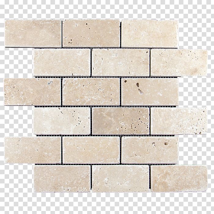 Glass mosaic Brick Tile Stone, brick transparent background PNG clipart