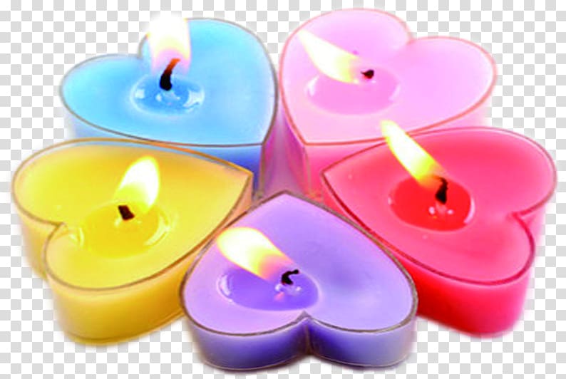 Candle Heart Romance Love, Creative poster love candle transparent background PNG clipart