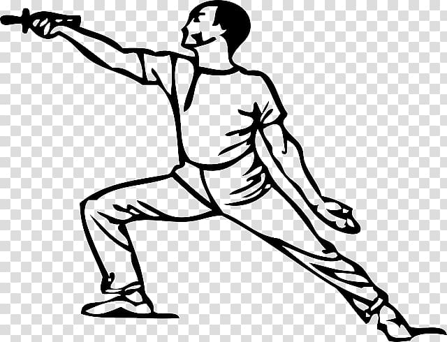Fencing Lunge Parry , others transparent background PNG clipart