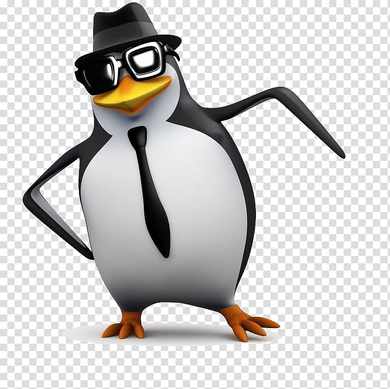 Penguin 3D rendering 3D computer graphics , penguin transparent background PNG clipart